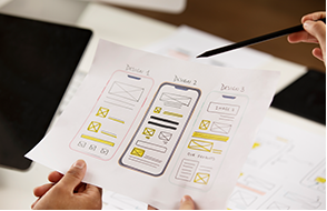 システム用UI開発キャッチ